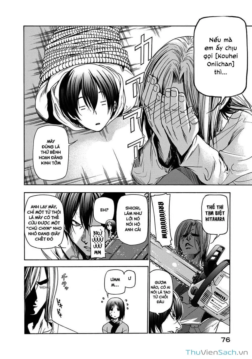 Truyện Tranh Cô Gái Thích Lặn - Grand Blue trang 3