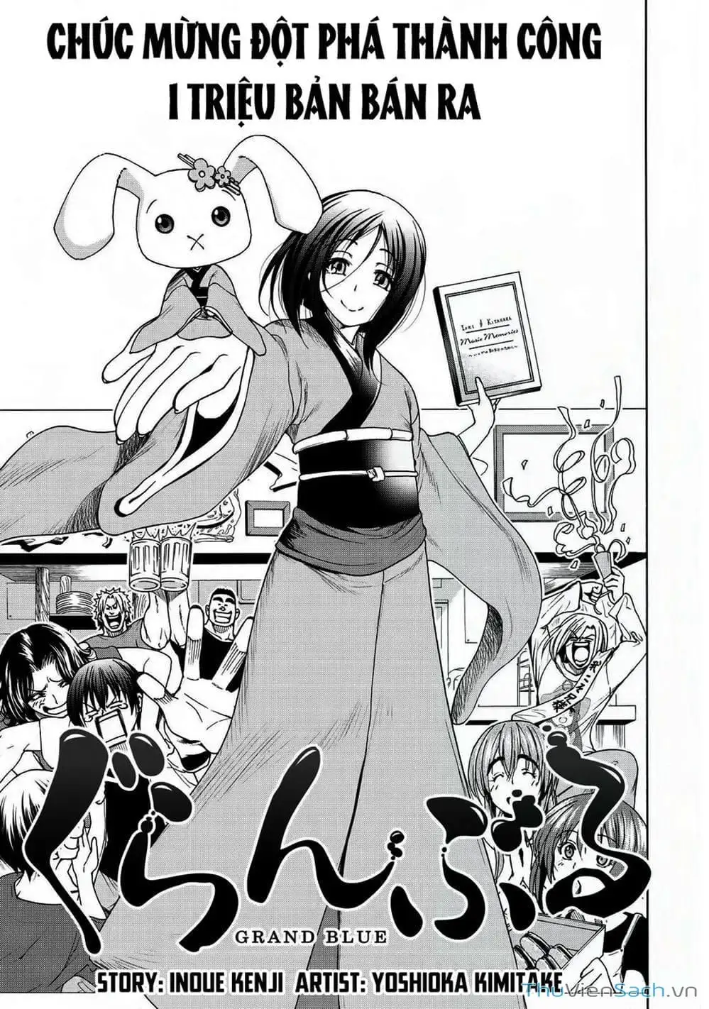 Truyện Tranh Cô Gái Thích Lặn - Grand Blue trang 3