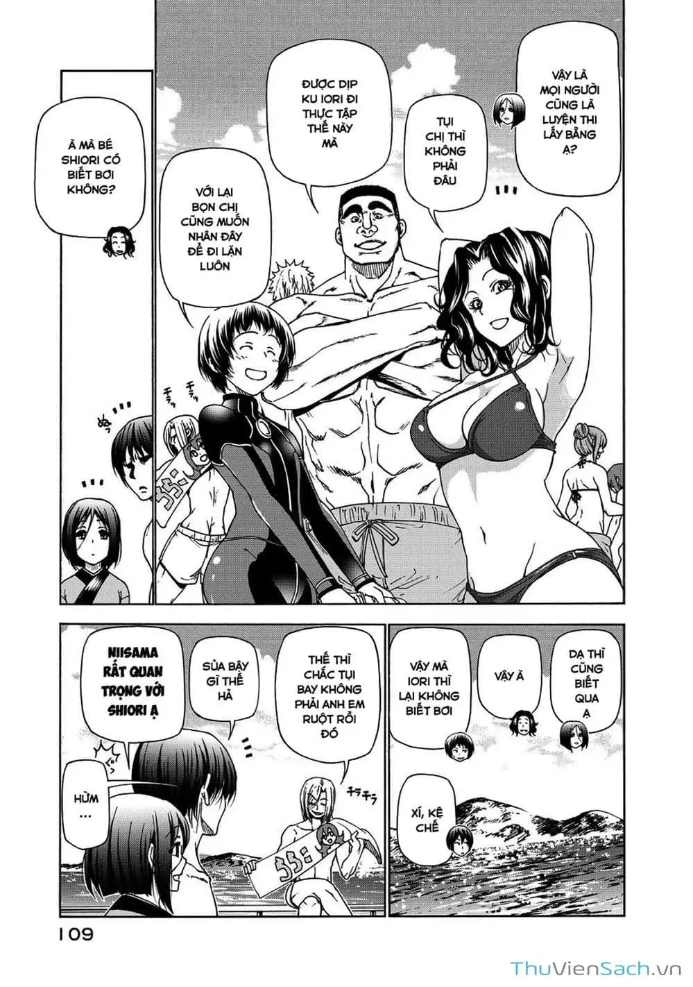 Truyện Tranh Cô Gái Thích Lặn - Grand Blue trang 3