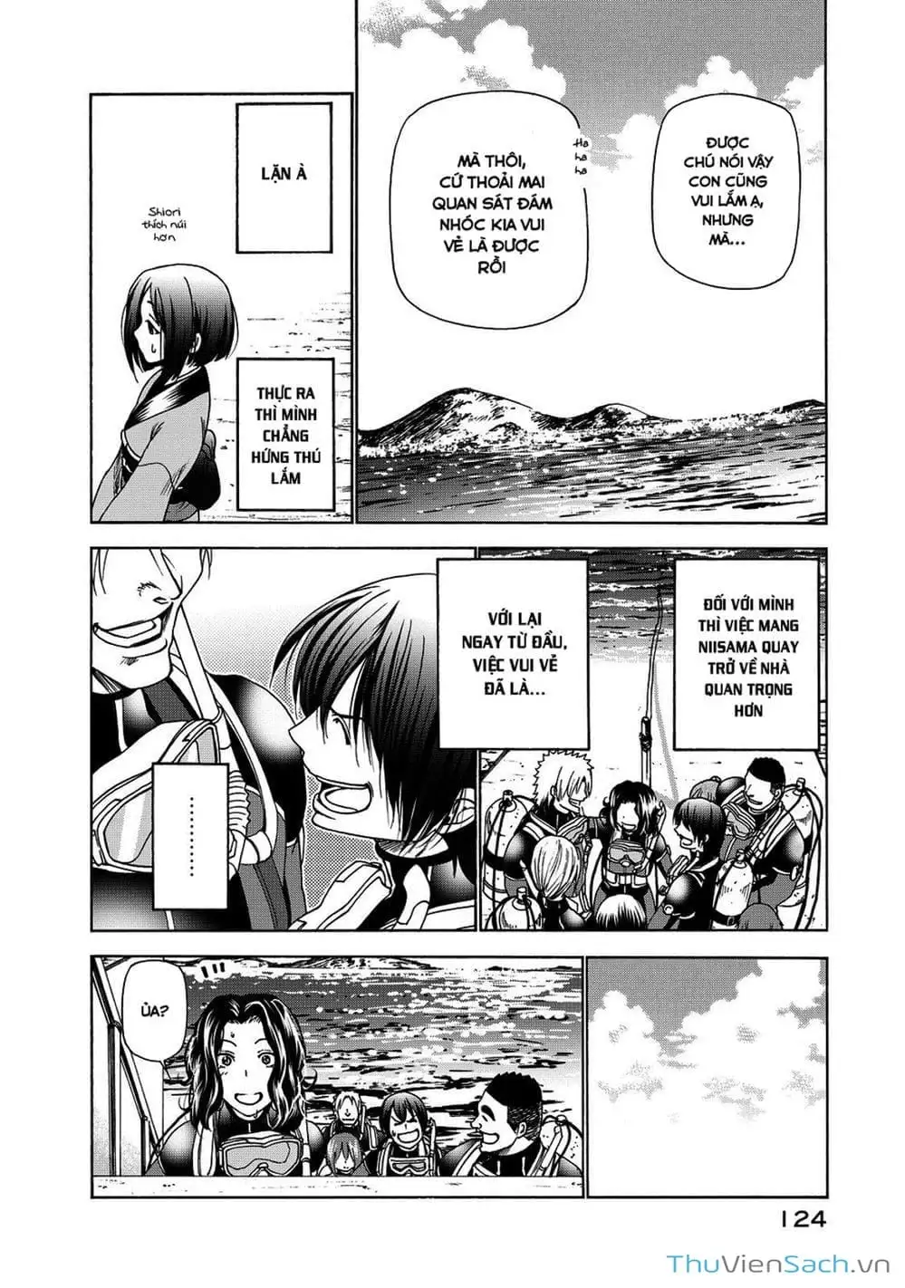 Truyện Tranh Cô Gái Thích Lặn - Grand Blue trang 3