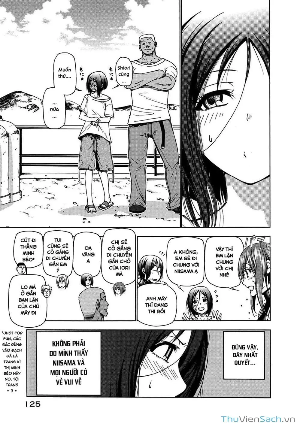 Truyện Tranh Cô Gái Thích Lặn - Grand Blue trang 3