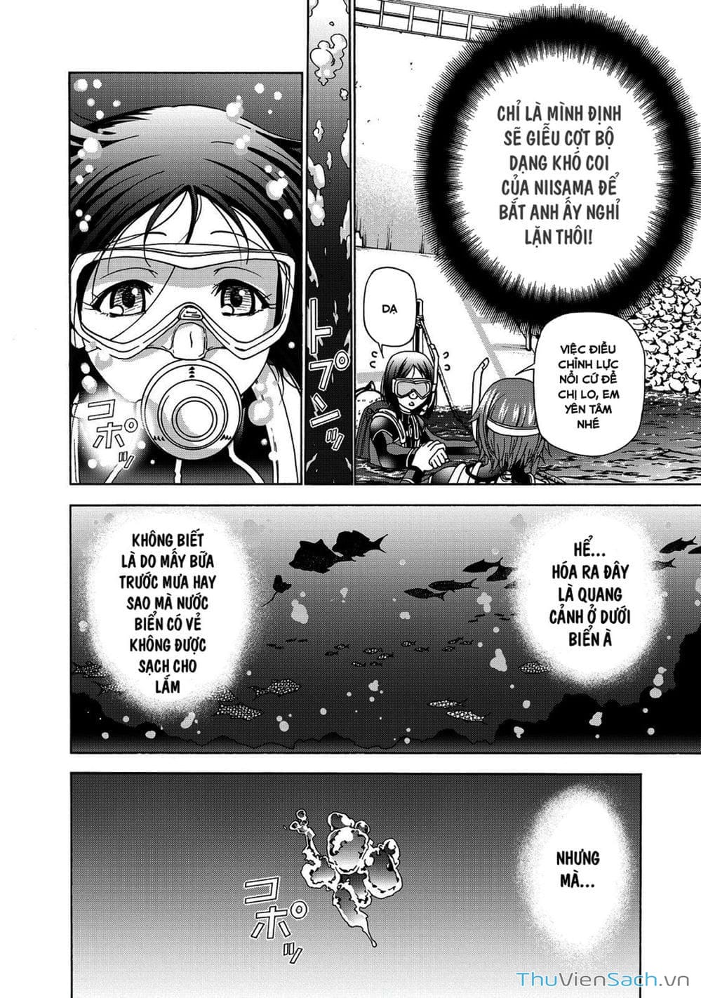 Truyện Tranh Cô Gái Thích Lặn - Grand Blue trang 3