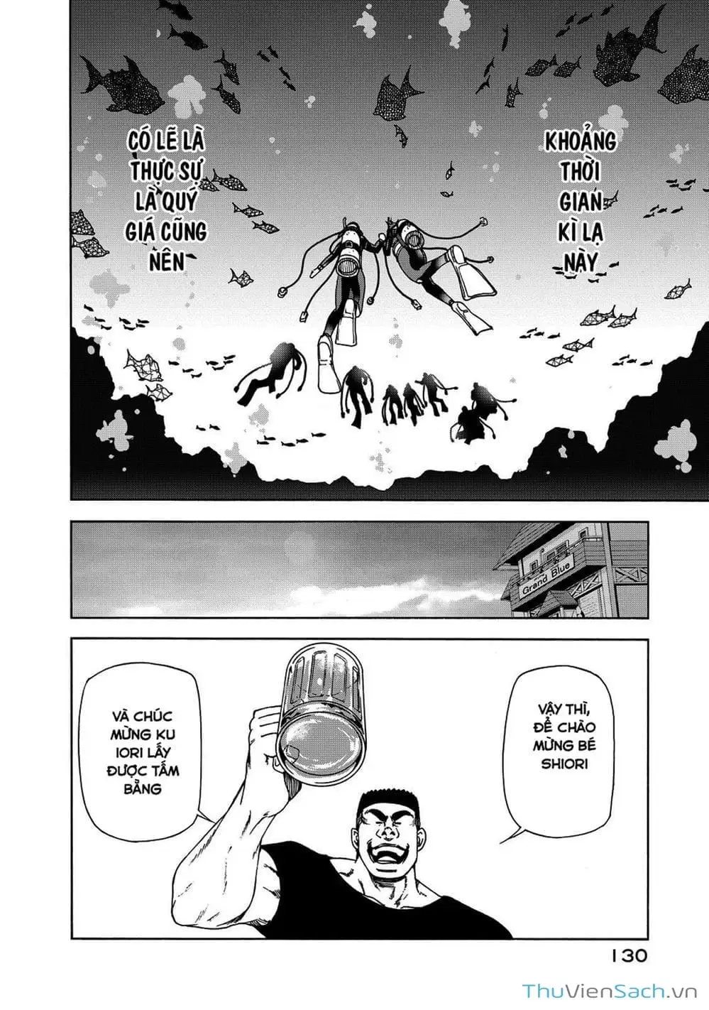 Truyện Tranh Cô Gái Thích Lặn - Grand Blue trang 3