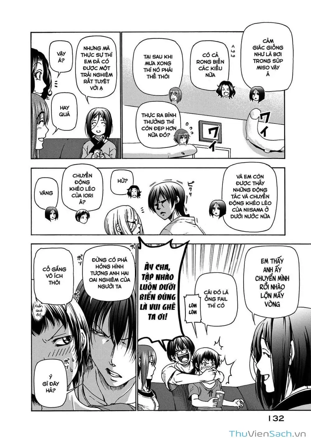 Truyện Tranh Cô Gái Thích Lặn - Grand Blue trang 3