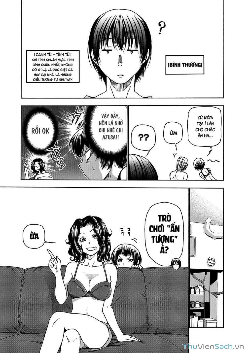 Truyện Tranh Cô Gái Thích Lặn - Grand Blue trang 3