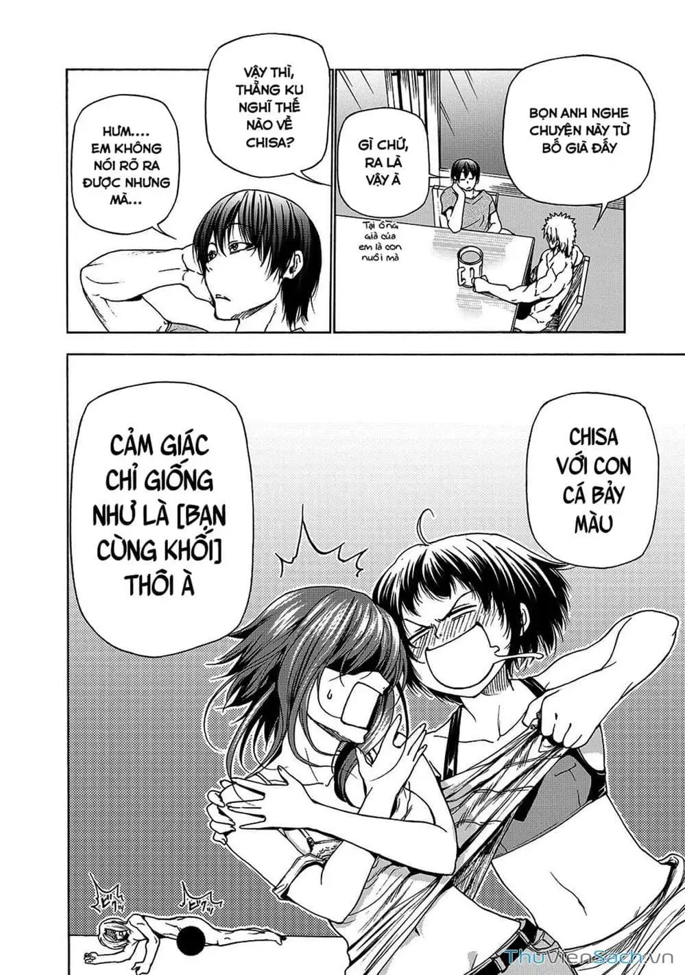 Truyện Tranh Cô Gái Thích Lặn - Grand Blue trang 3