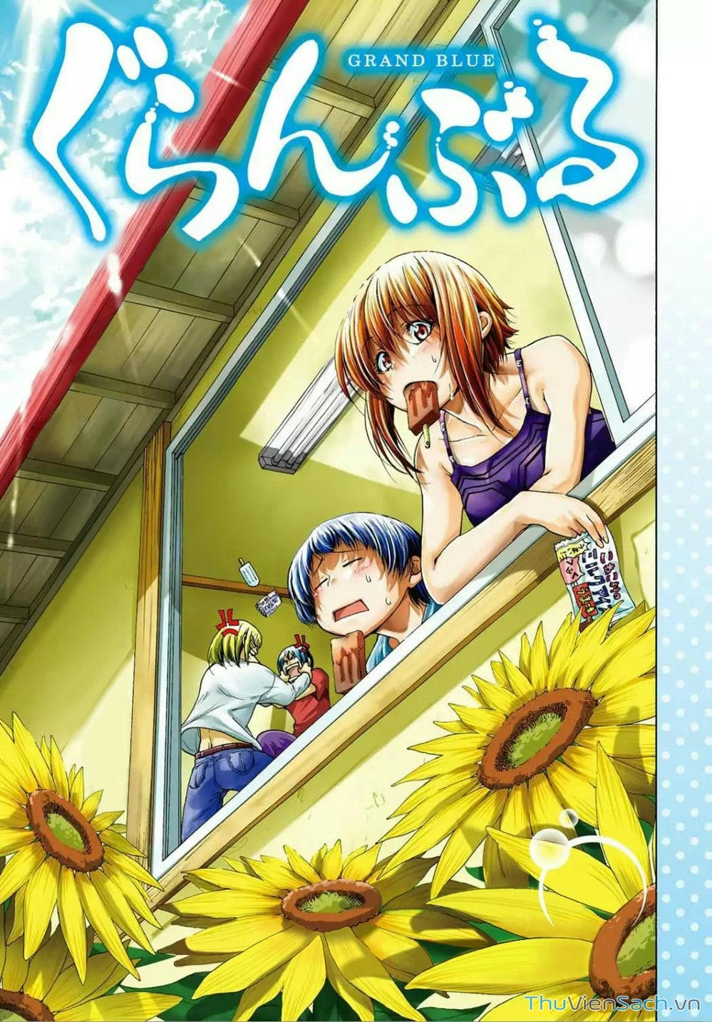 Truyện Tranh Cô Gái Thích Lặn - Grand Blue trang 3