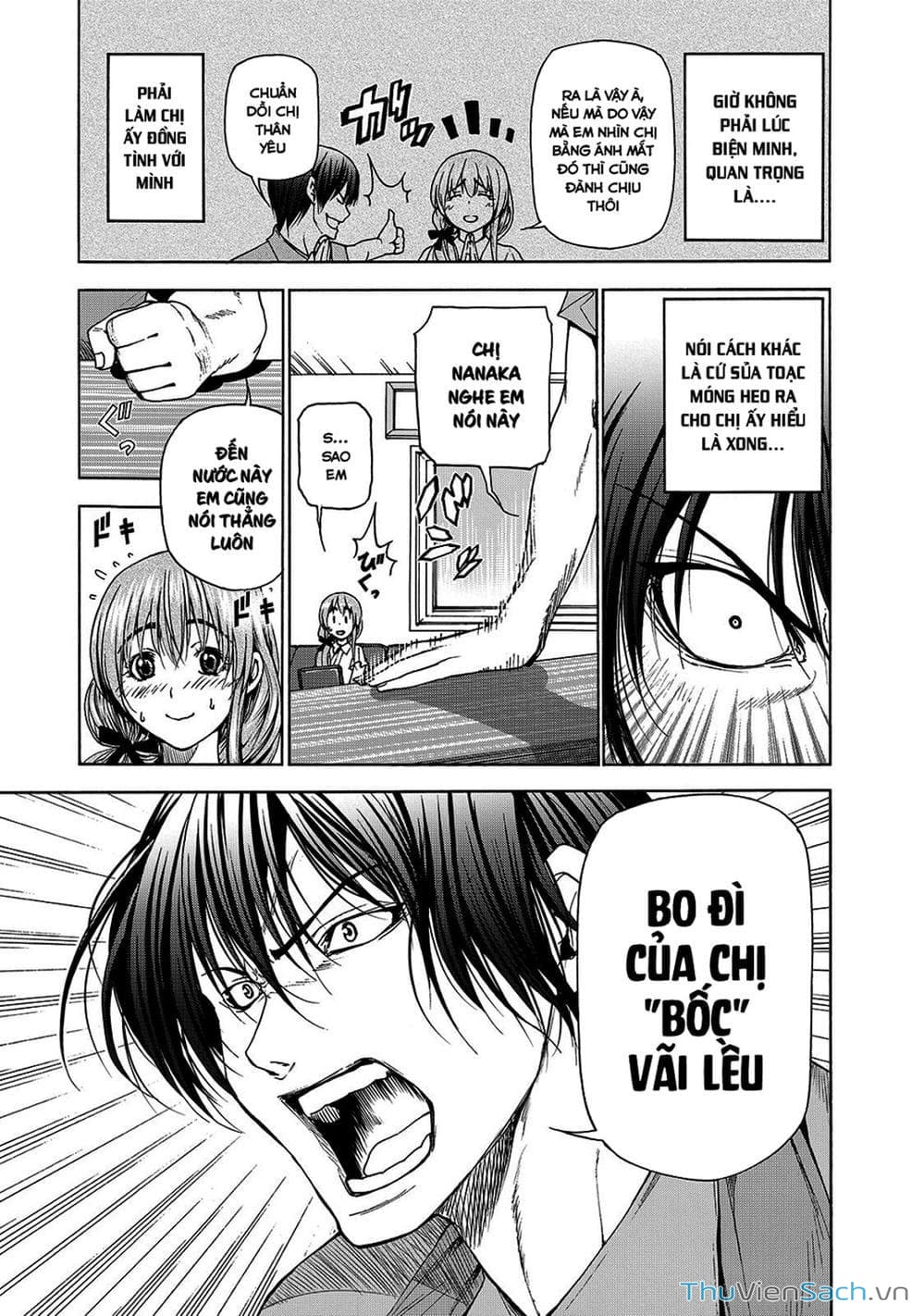 Truyện Tranh Cô Gái Thích Lặn - Grand Blue trang 3