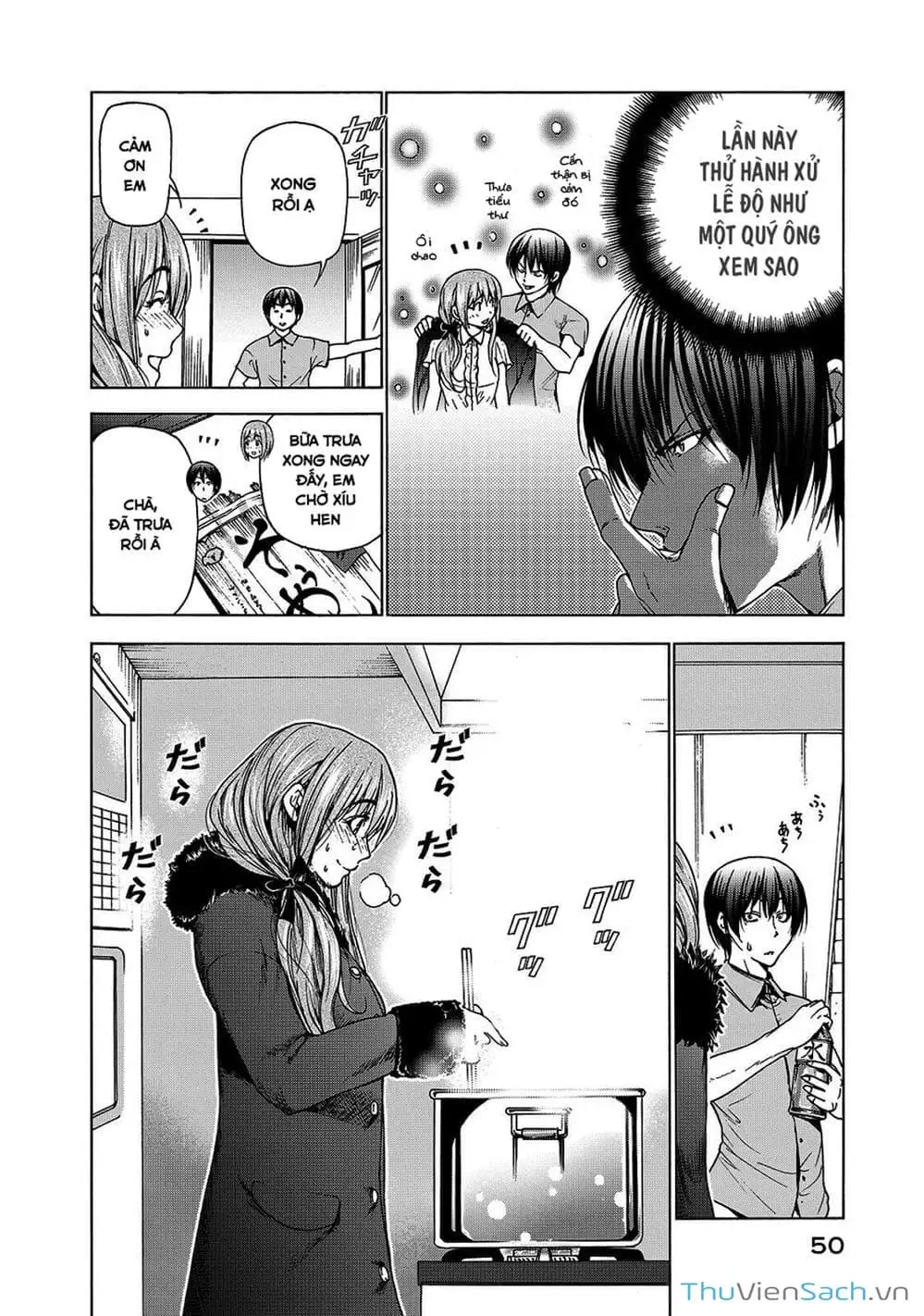 Truyện Tranh Cô Gái Thích Lặn - Grand Blue trang 3