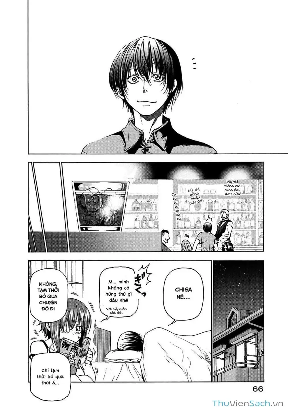 Truyện Tranh Cô Gái Thích Lặn - Grand Blue trang 3