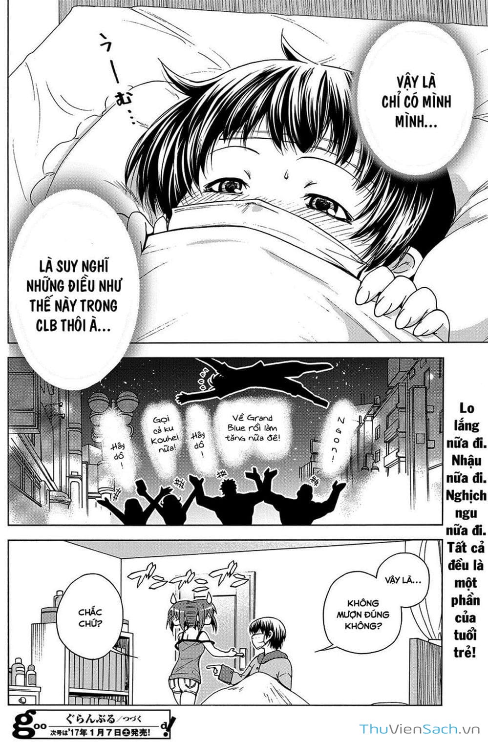 Truyện Tranh Cô Gái Thích Lặn - Grand Blue trang 3