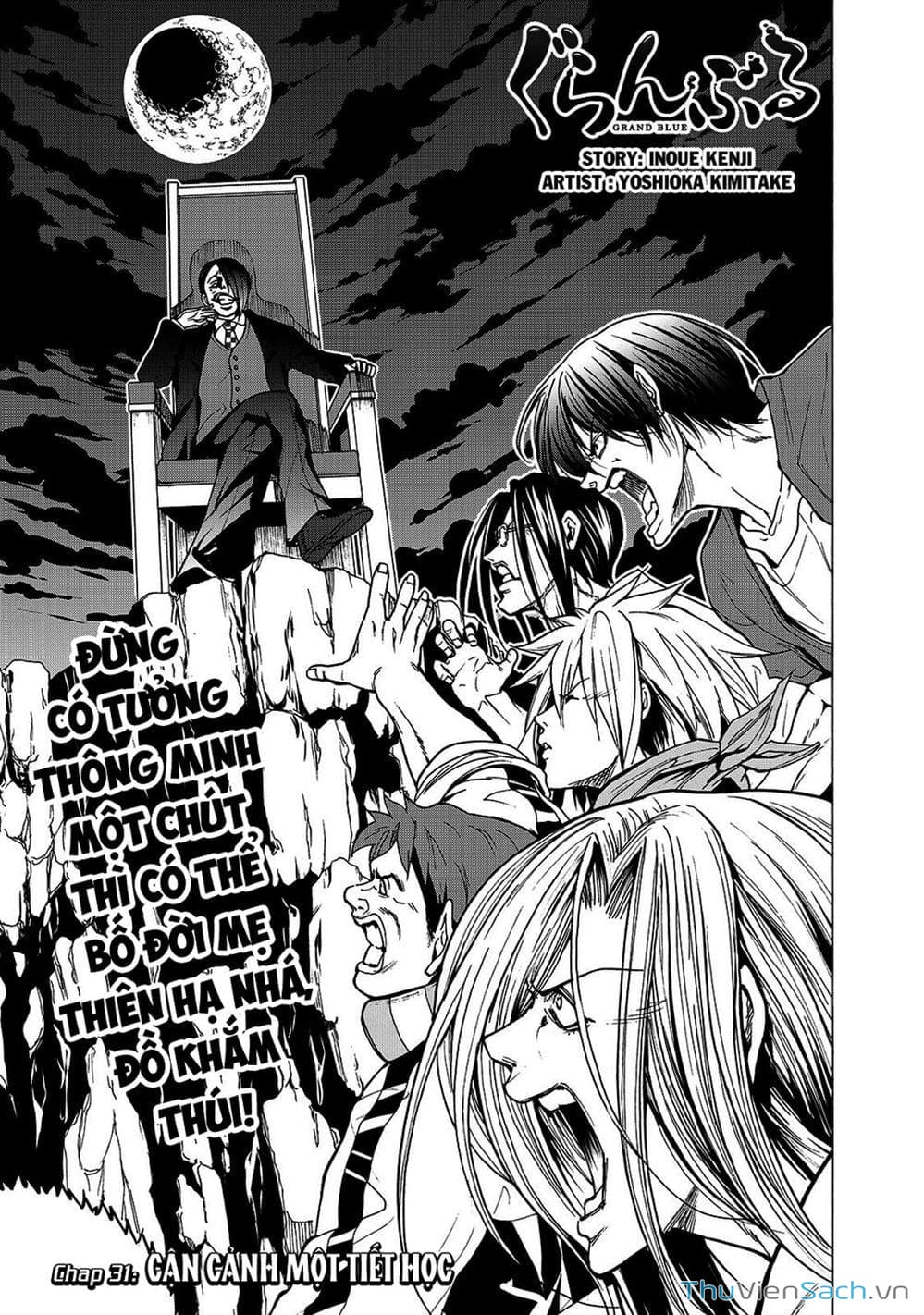 Truyện Tranh Cô Gái Thích Lặn - Grand Blue trang 3