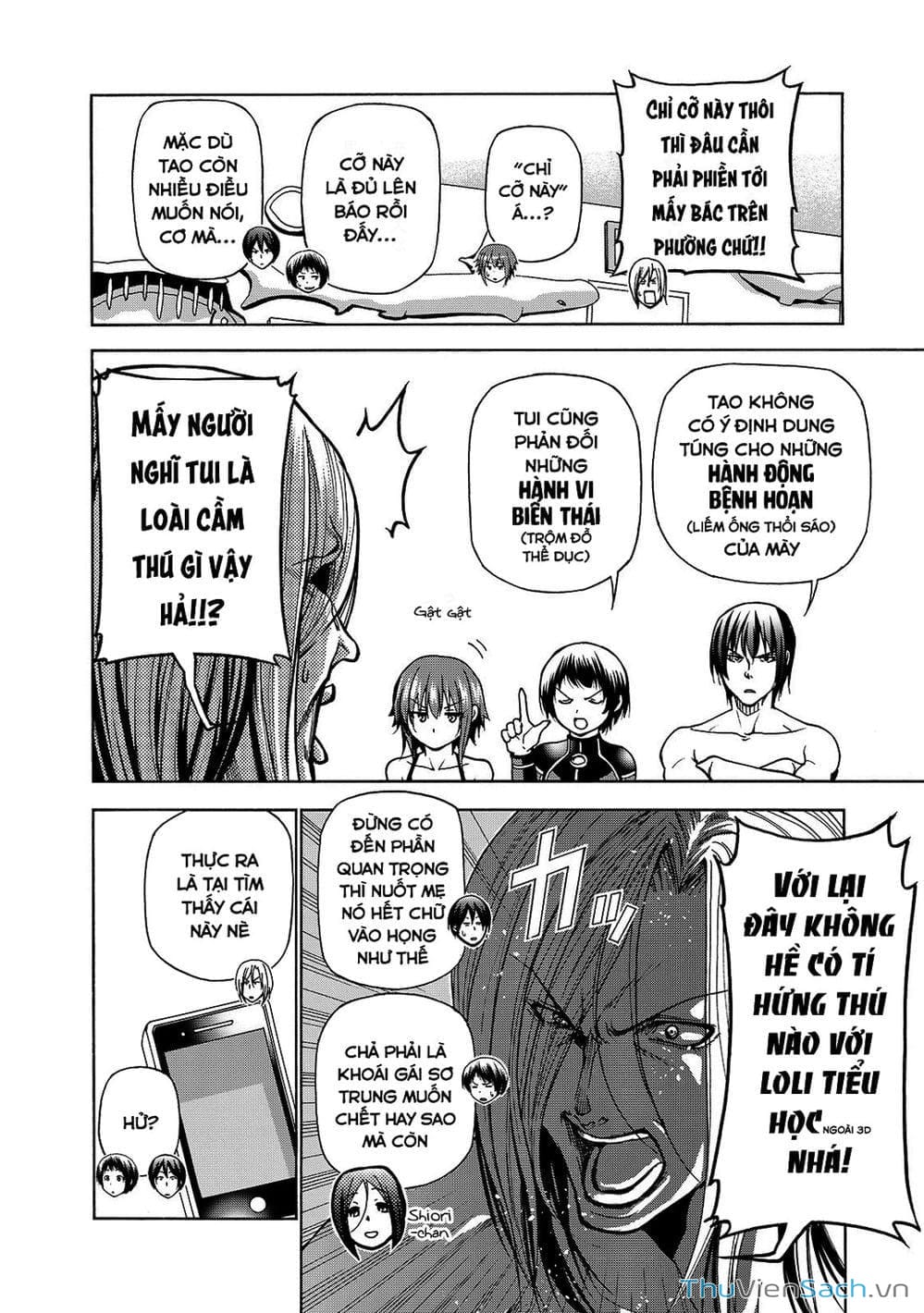 Truyện Tranh Cô Gái Thích Lặn - Grand Blue trang 3