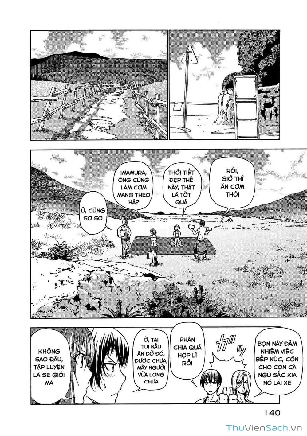 Truyện Tranh Cô Gái Thích Lặn - Grand Blue trang 3