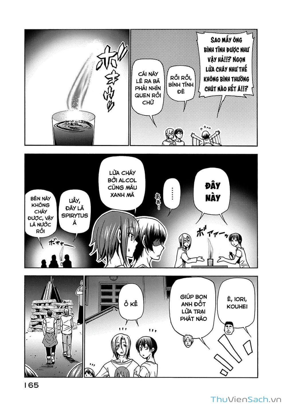 Truyện Tranh Cô Gái Thích Lặn - Grand Blue trang 3