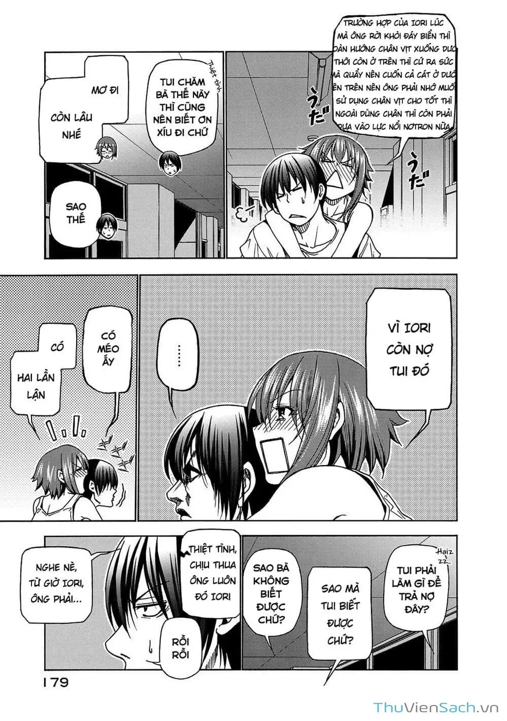 Truyện Tranh Cô Gái Thích Lặn - Grand Blue trang 3