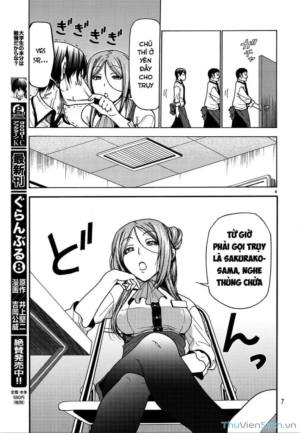 Truyện Tranh Cô Gái Thích Lặn - Grand Blue trang 3