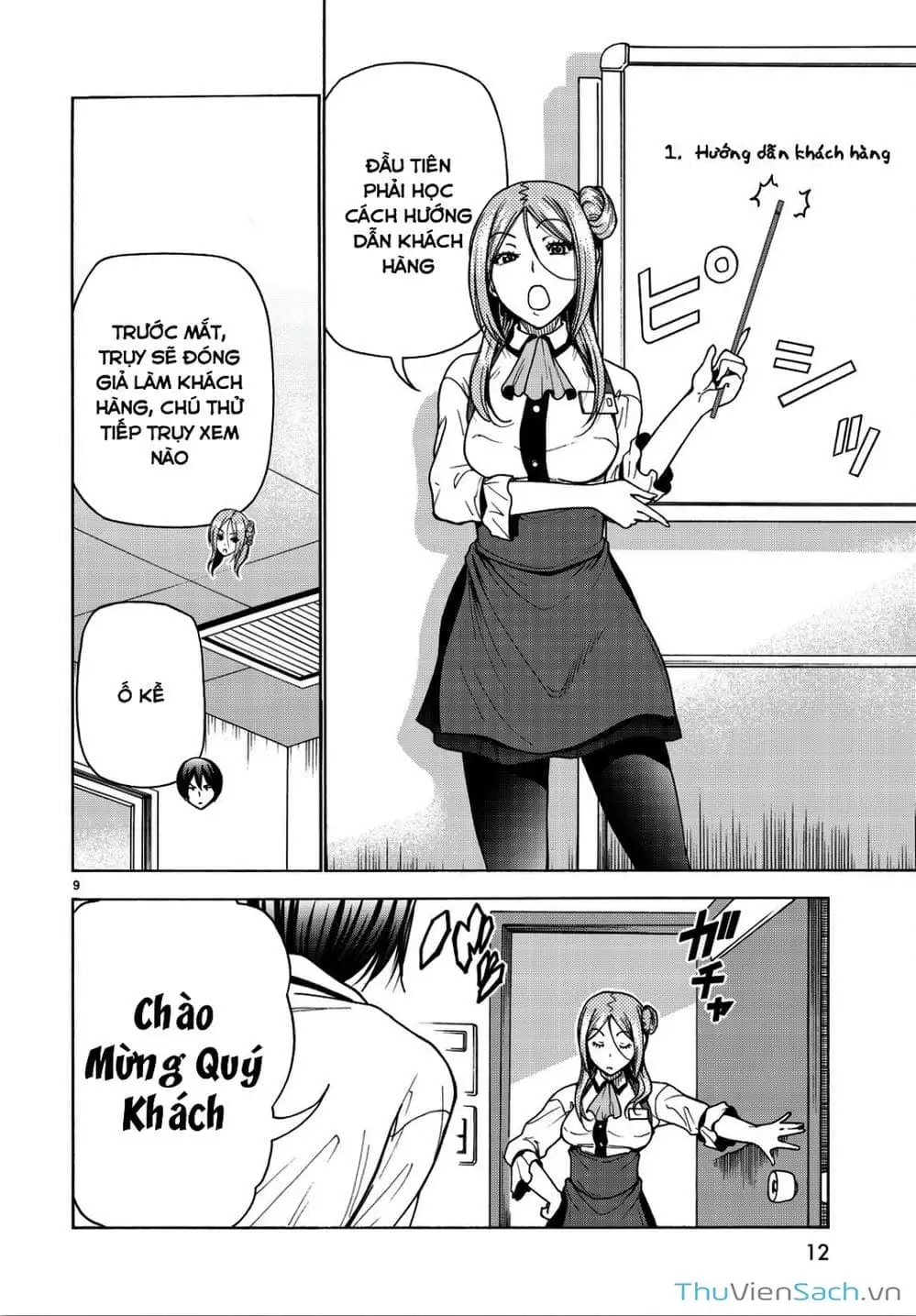 Truyện Tranh Cô Gái Thích Lặn - Grand Blue trang 3