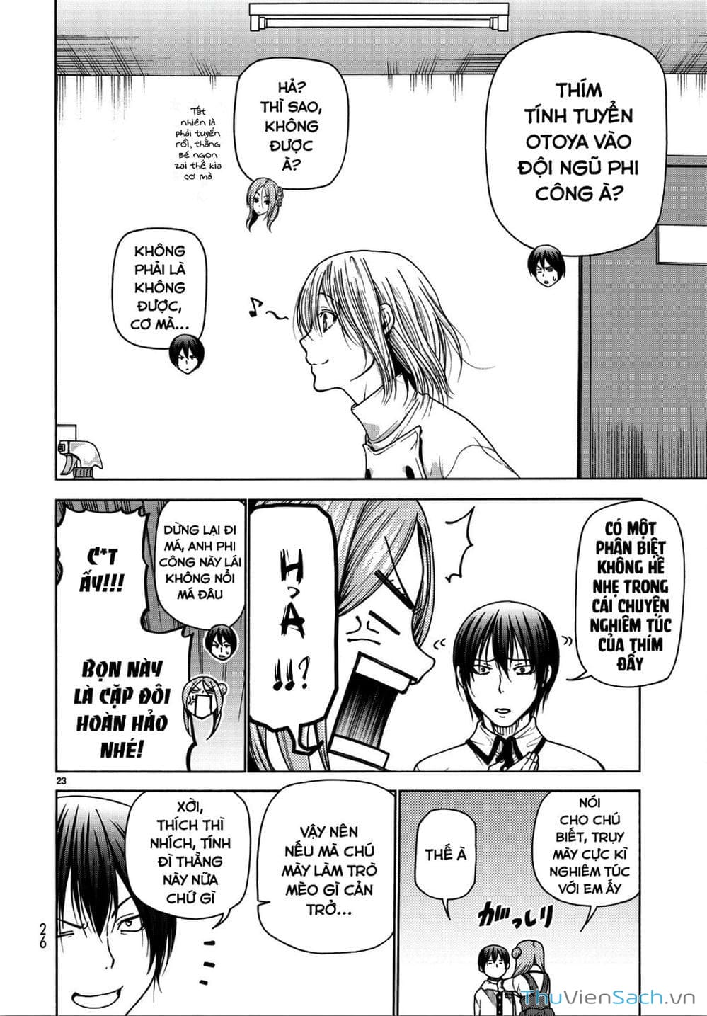 Truyện Tranh Cô Gái Thích Lặn - Grand Blue trang 3