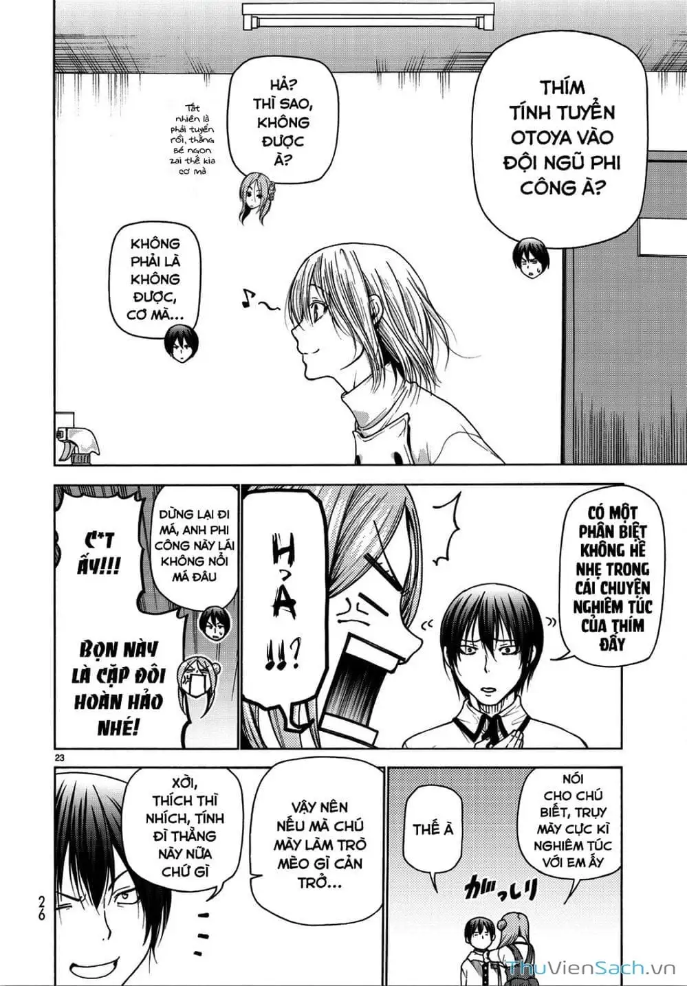 Truyện Tranh Cô Gái Thích Lặn - Grand Blue trang 3