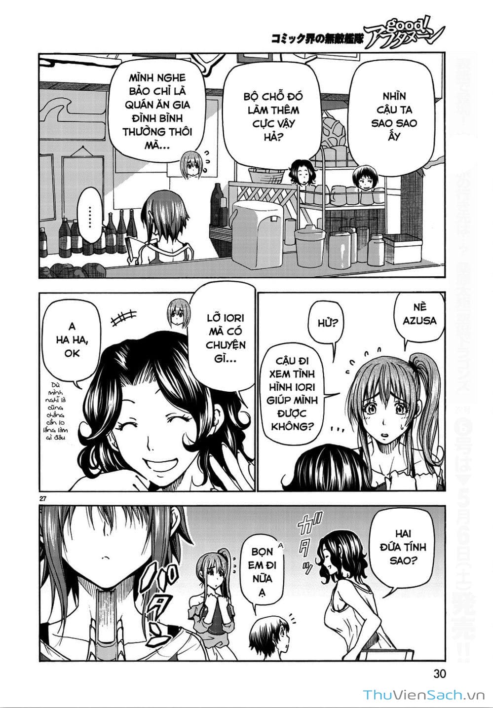 Truyện Tranh Cô Gái Thích Lặn - Grand Blue trang 3