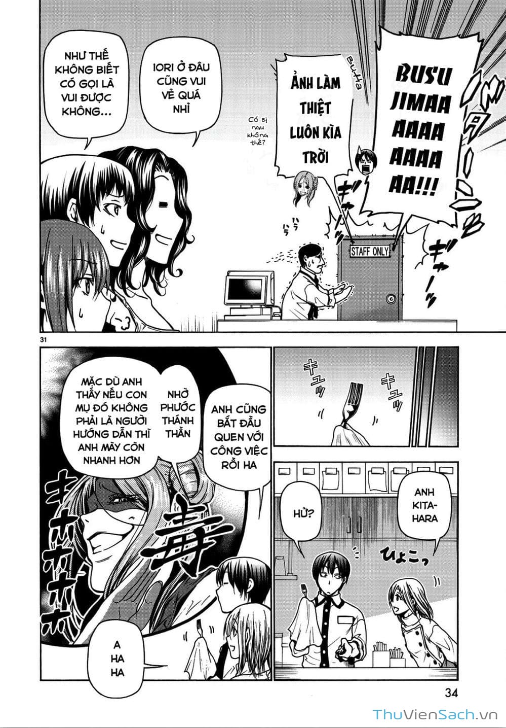 Truyện Tranh Cô Gái Thích Lặn - Grand Blue trang 3