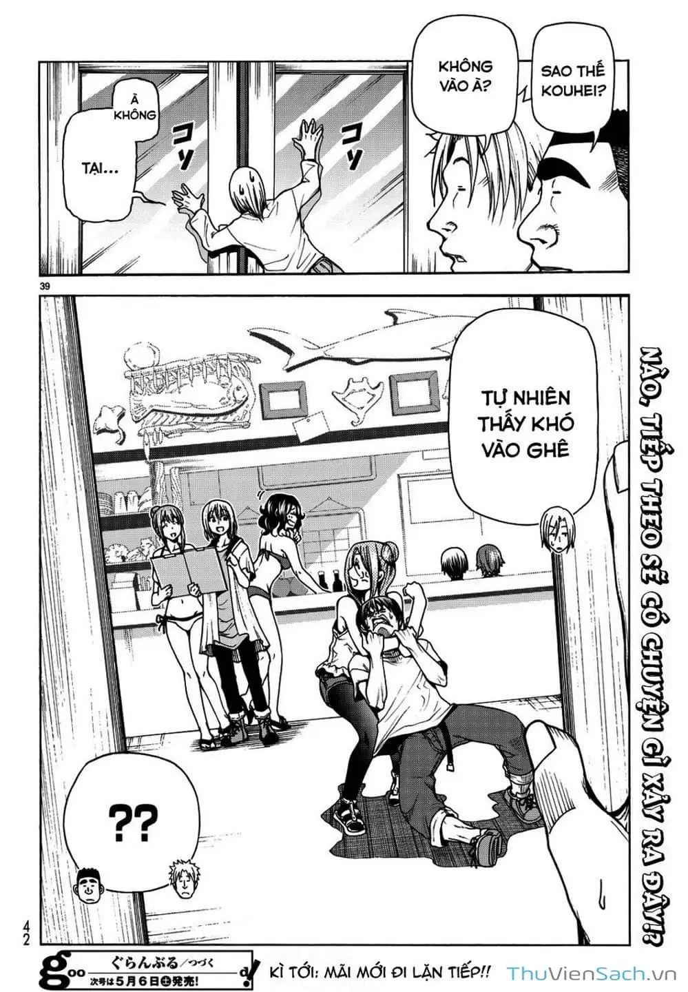 Truyện Tranh Cô Gái Thích Lặn - Grand Blue trang 3