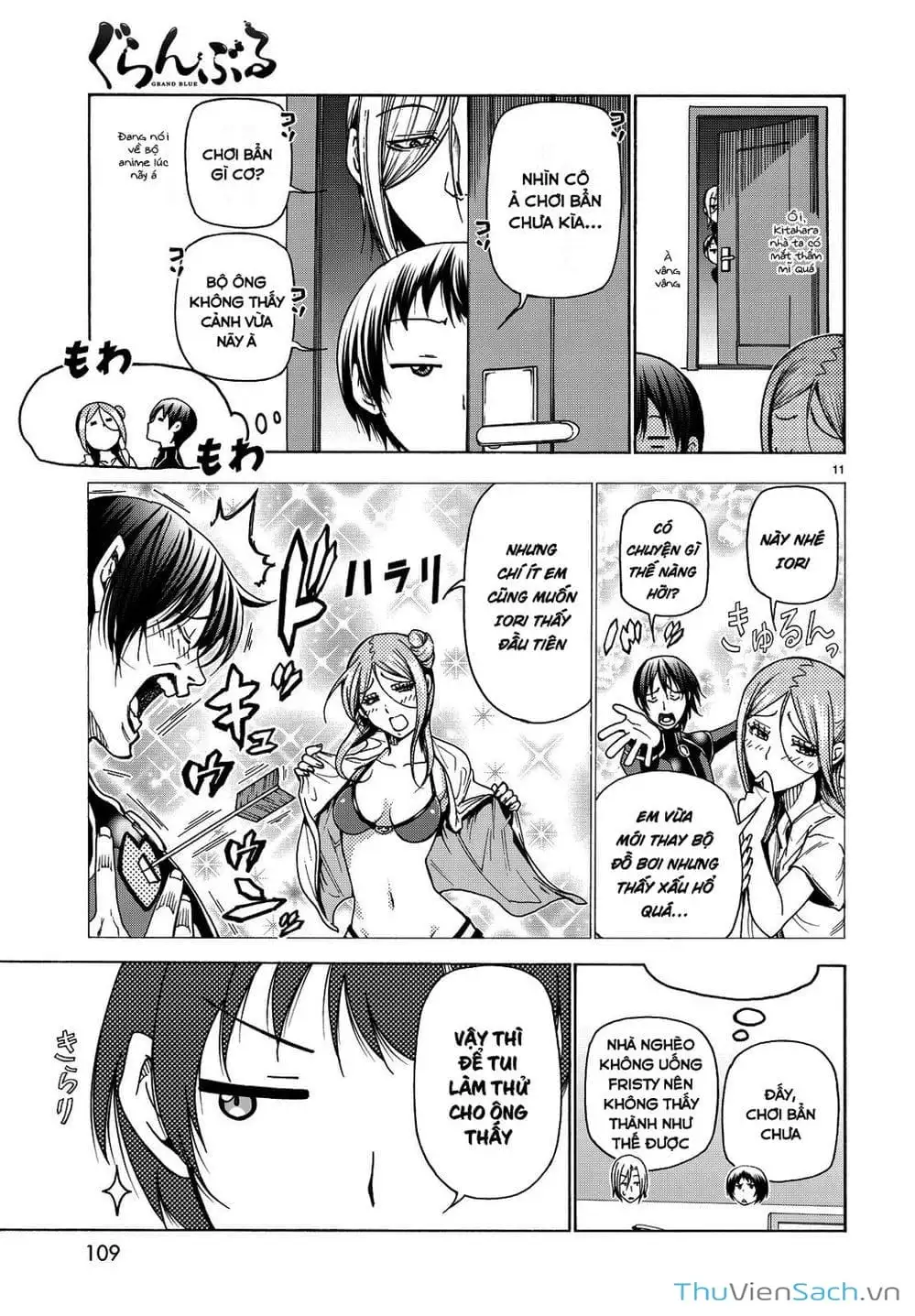 Truyện Tranh Cô Gái Thích Lặn - Grand Blue trang 3