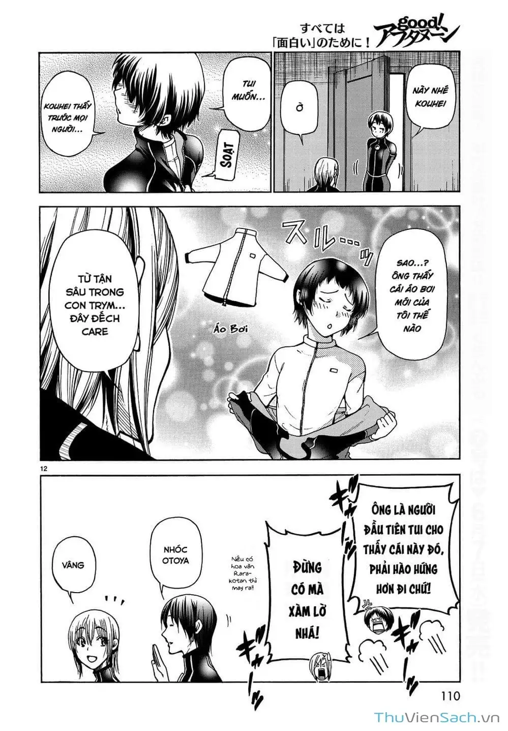 Truyện Tranh Cô Gái Thích Lặn - Grand Blue trang 3