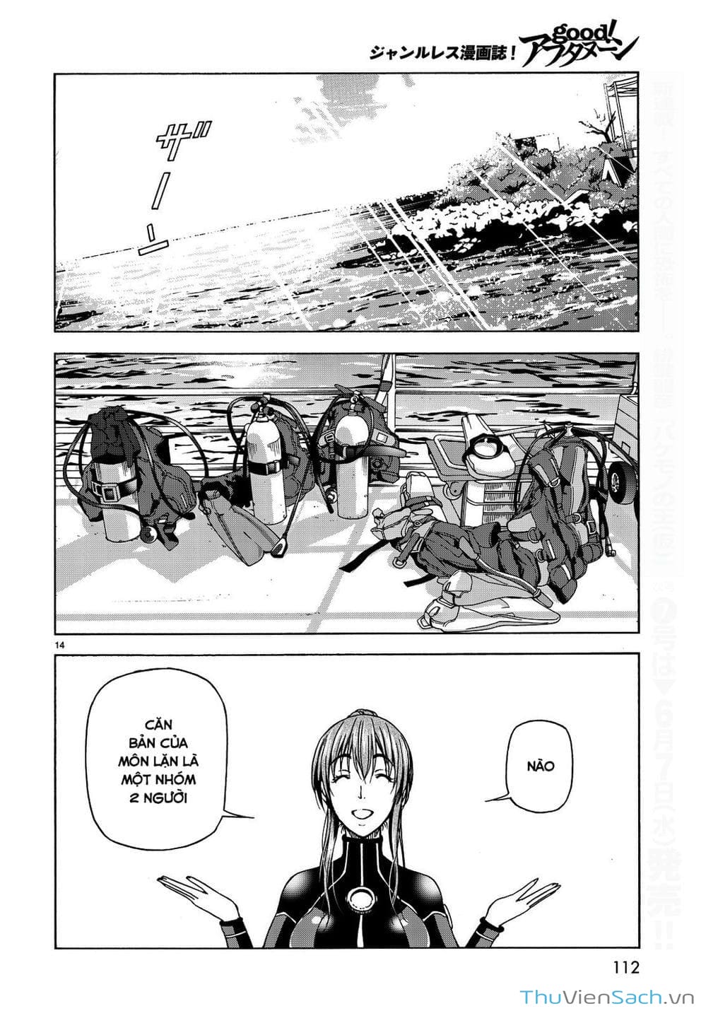 Truyện Tranh Cô Gái Thích Lặn - Grand Blue trang 3