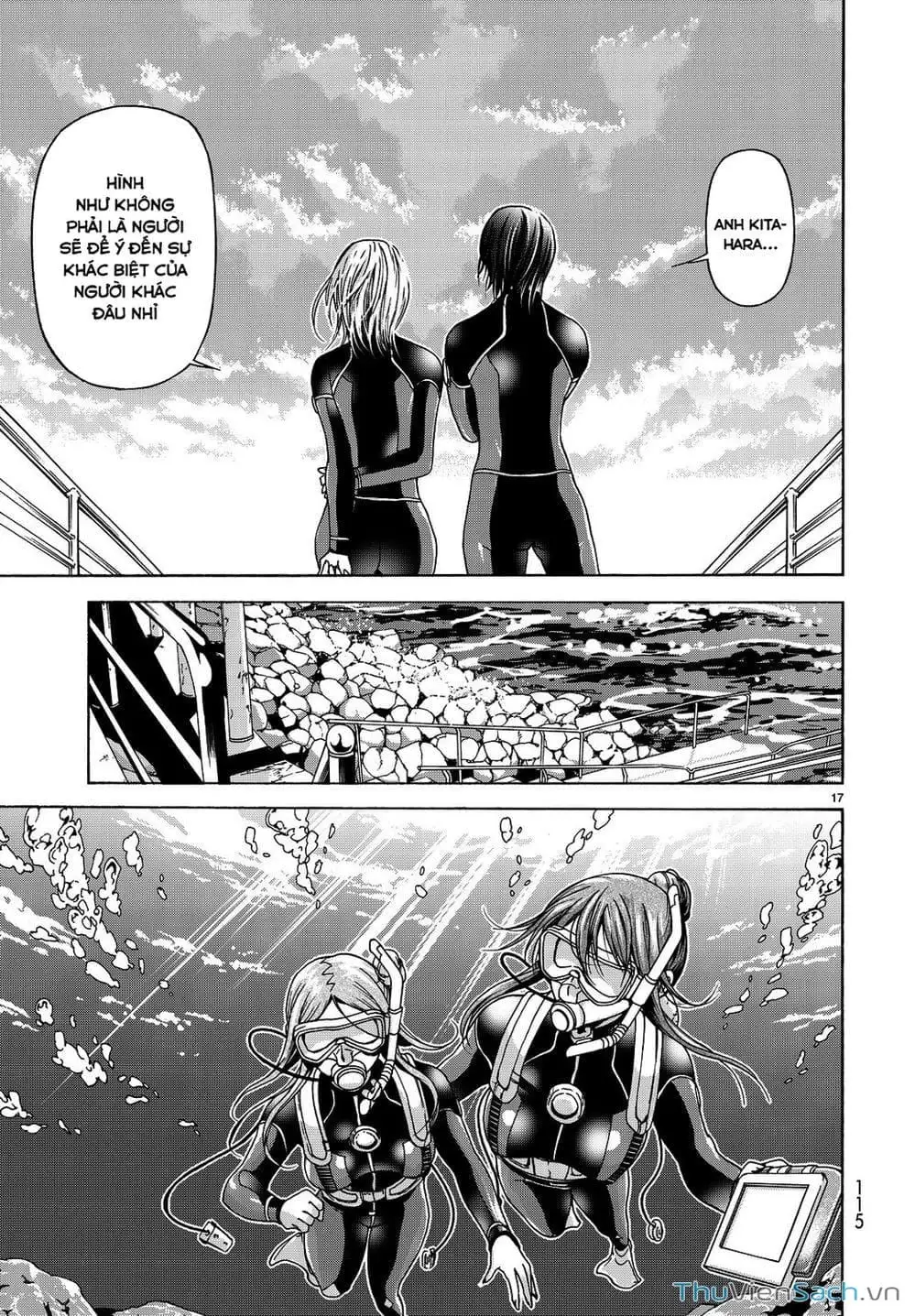 Truyện Tranh Cô Gái Thích Lặn - Grand Blue trang 3