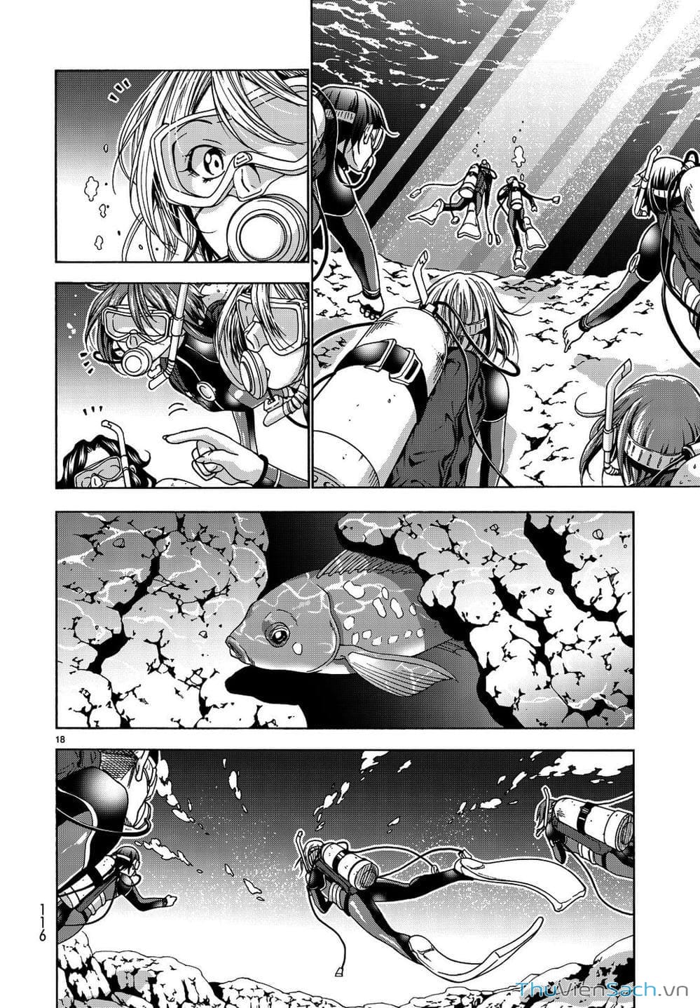 Truyện Tranh Cô Gái Thích Lặn - Grand Blue trang 3