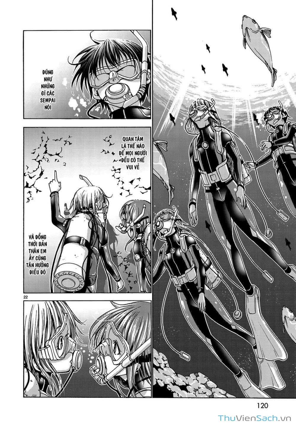 Truyện Tranh Cô Gái Thích Lặn - Grand Blue trang 3