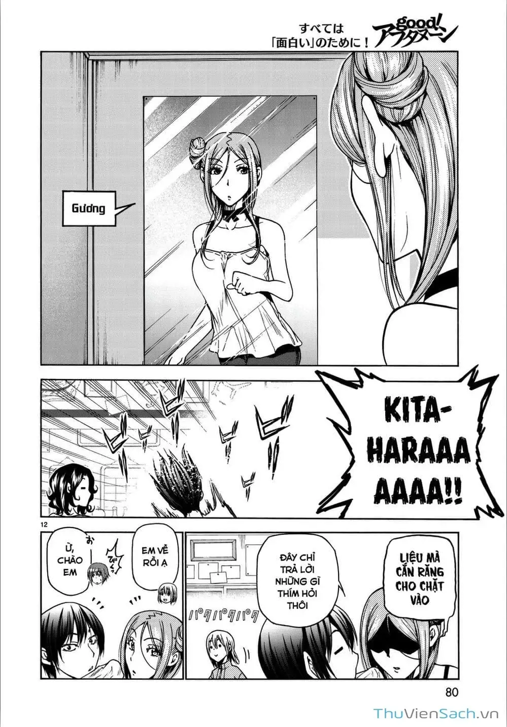 Truyện Tranh Cô Gái Thích Lặn - Grand Blue trang 3