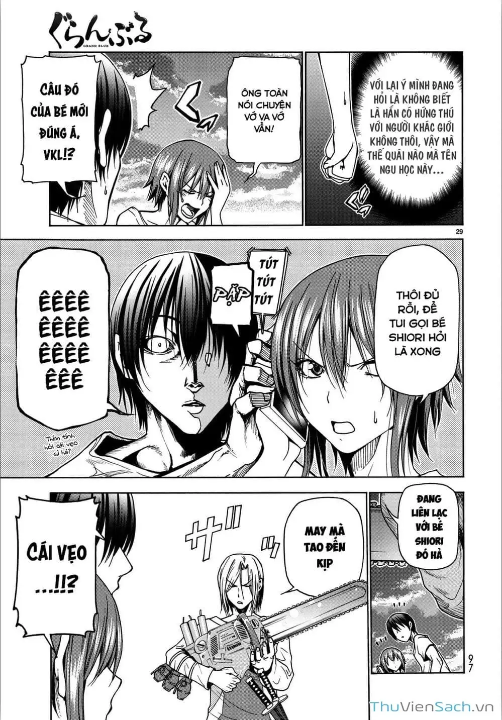 Truyện Tranh Cô Gái Thích Lặn - Grand Blue trang 3