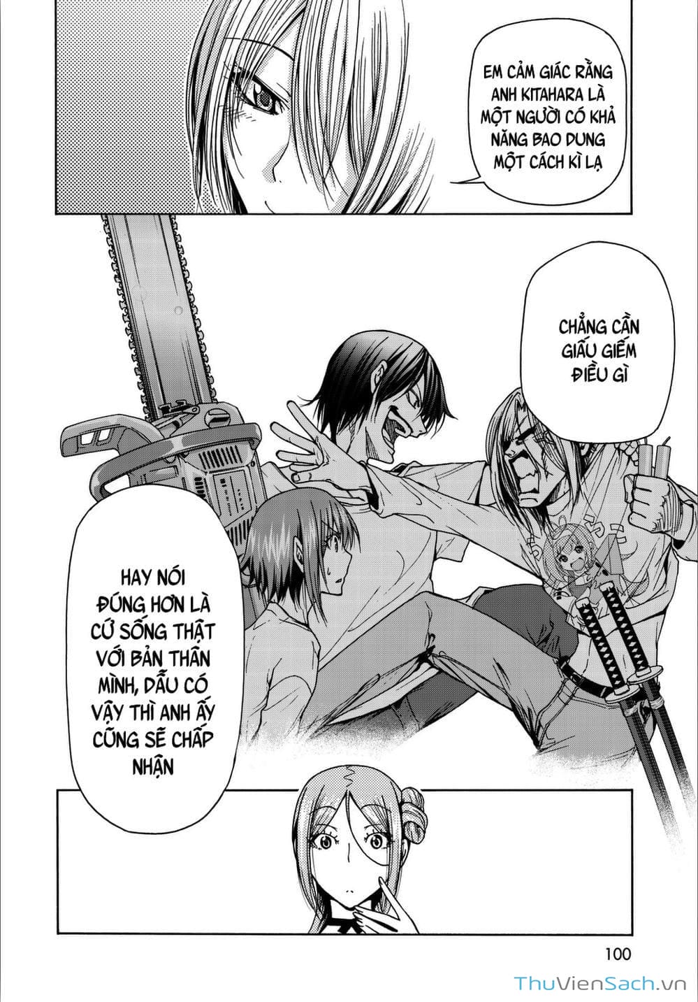 Truyện Tranh Cô Gái Thích Lặn - Grand Blue trang 3