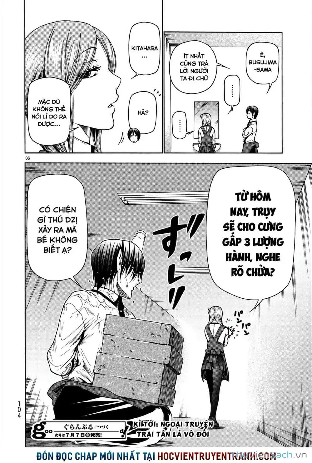 Truyện Tranh Cô Gái Thích Lặn - Grand Blue trang 3