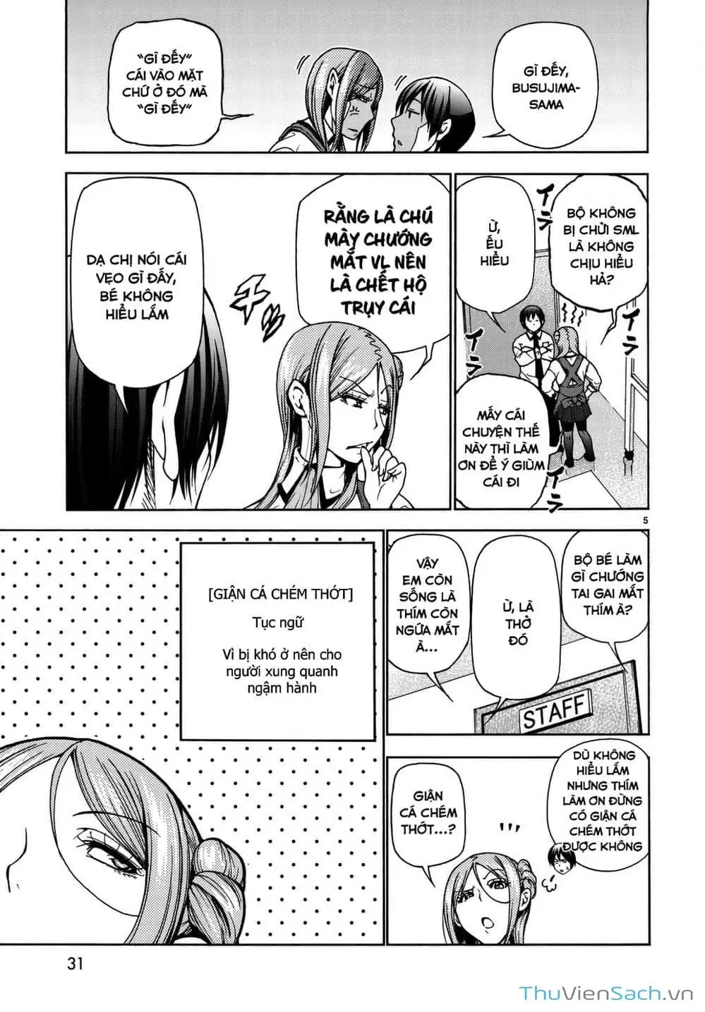 Truyện Tranh Cô Gái Thích Lặn - Grand Blue trang 3