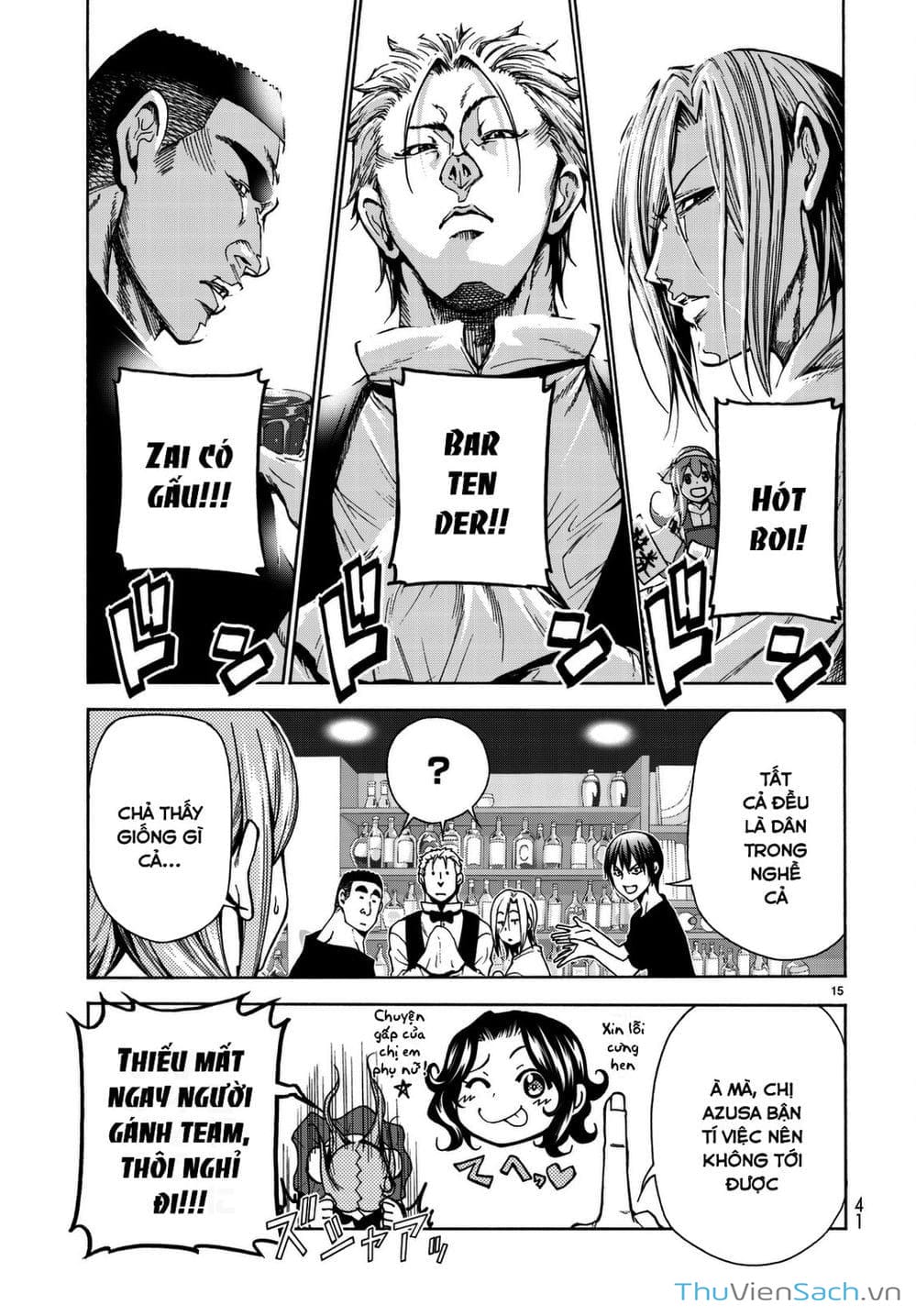 Truyện Tranh Cô Gái Thích Lặn - Grand Blue trang 3