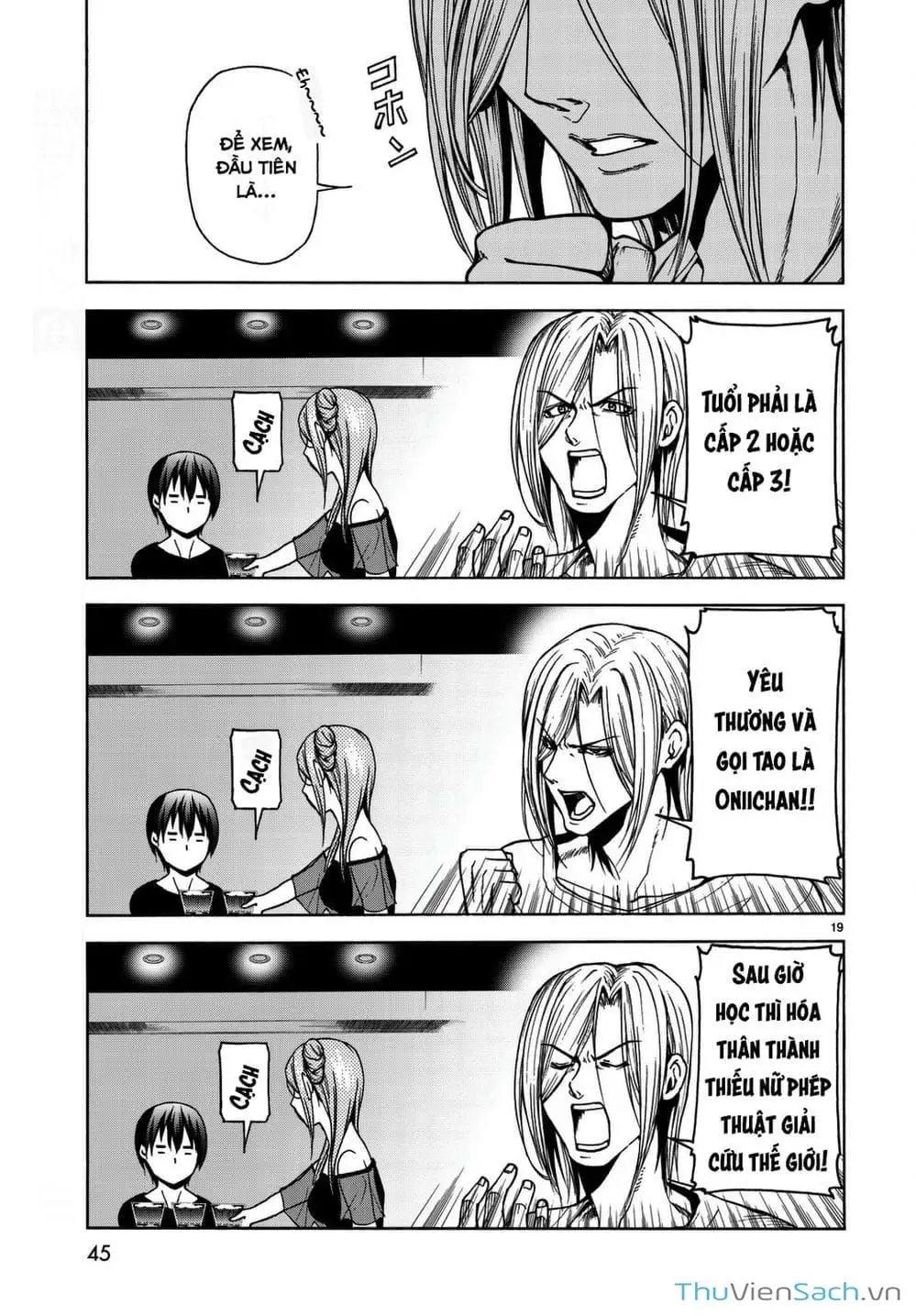 Truyện Tranh Cô Gái Thích Lặn - Grand Blue trang 3