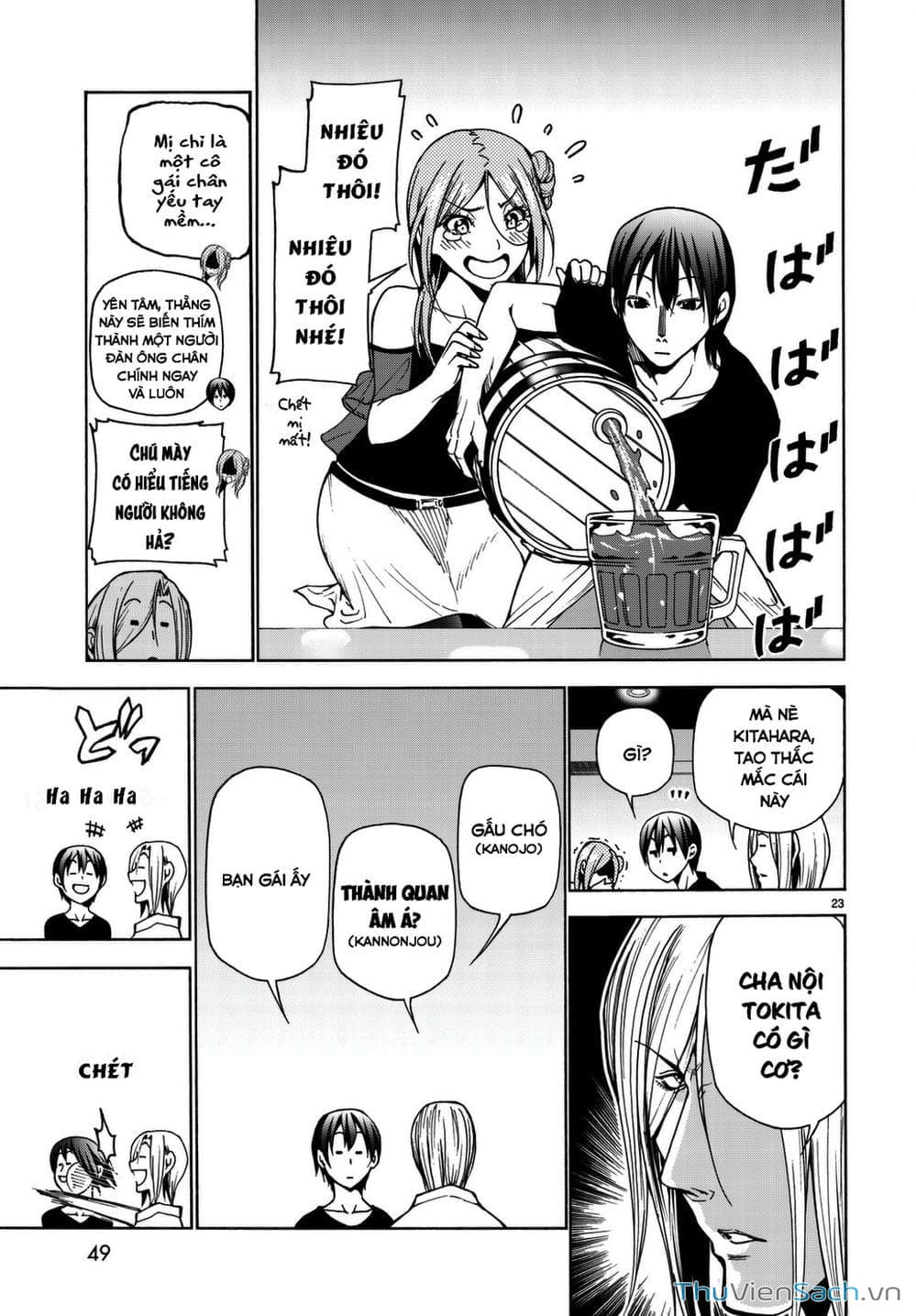 Truyện Tranh Cô Gái Thích Lặn - Grand Blue trang 3