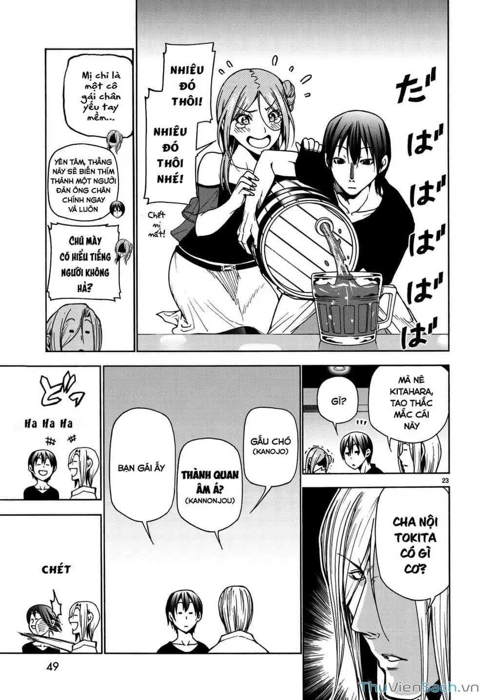 Truyện Tranh Cô Gái Thích Lặn - Grand Blue trang 3