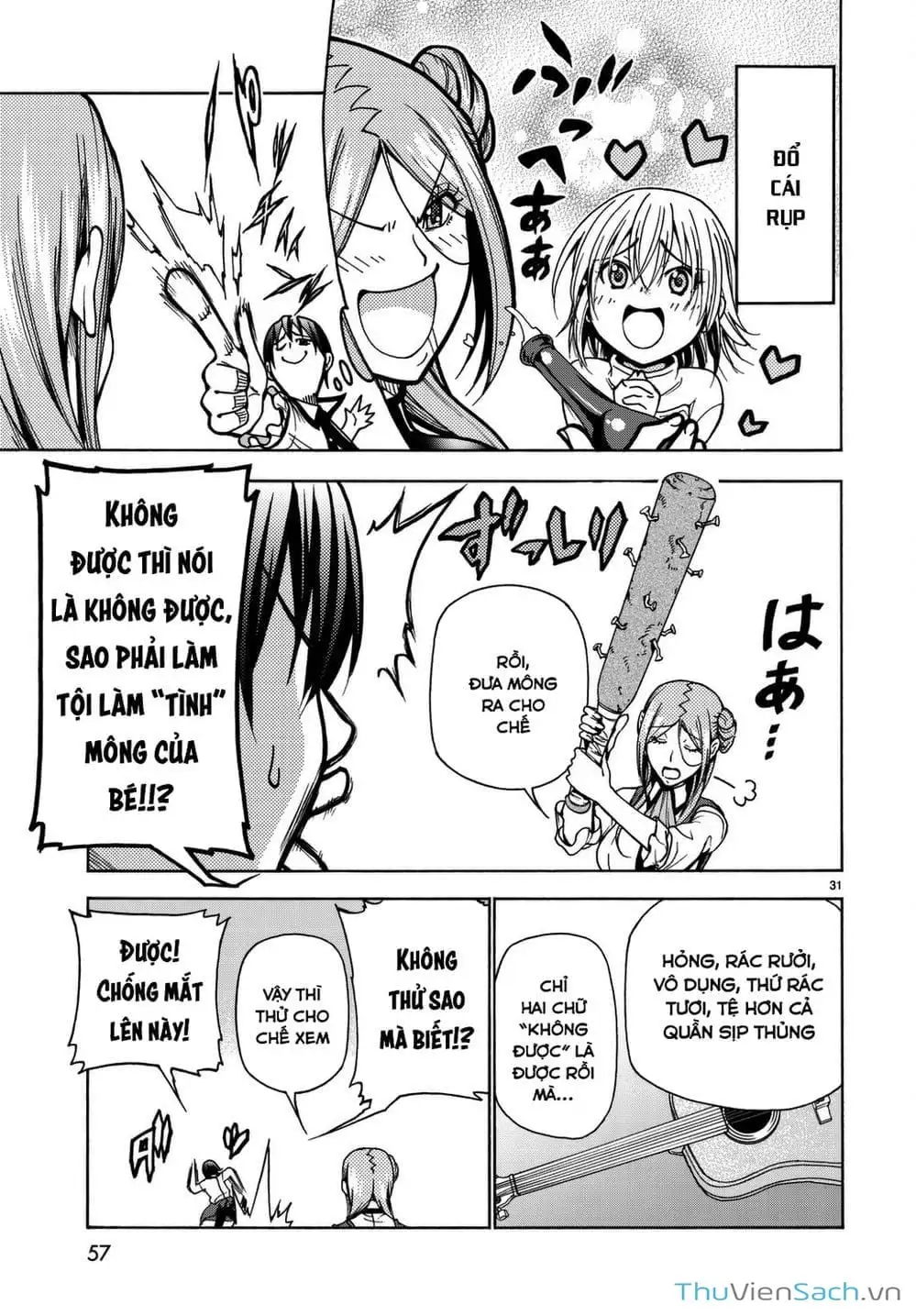 Truyện Tranh Cô Gái Thích Lặn - Grand Blue trang 3