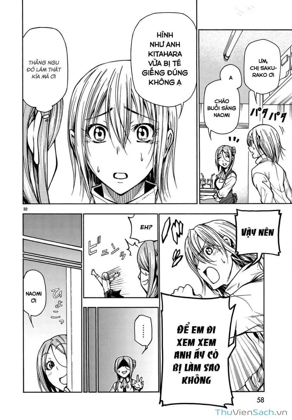 Truyện Tranh Cô Gái Thích Lặn - Grand Blue trang 3