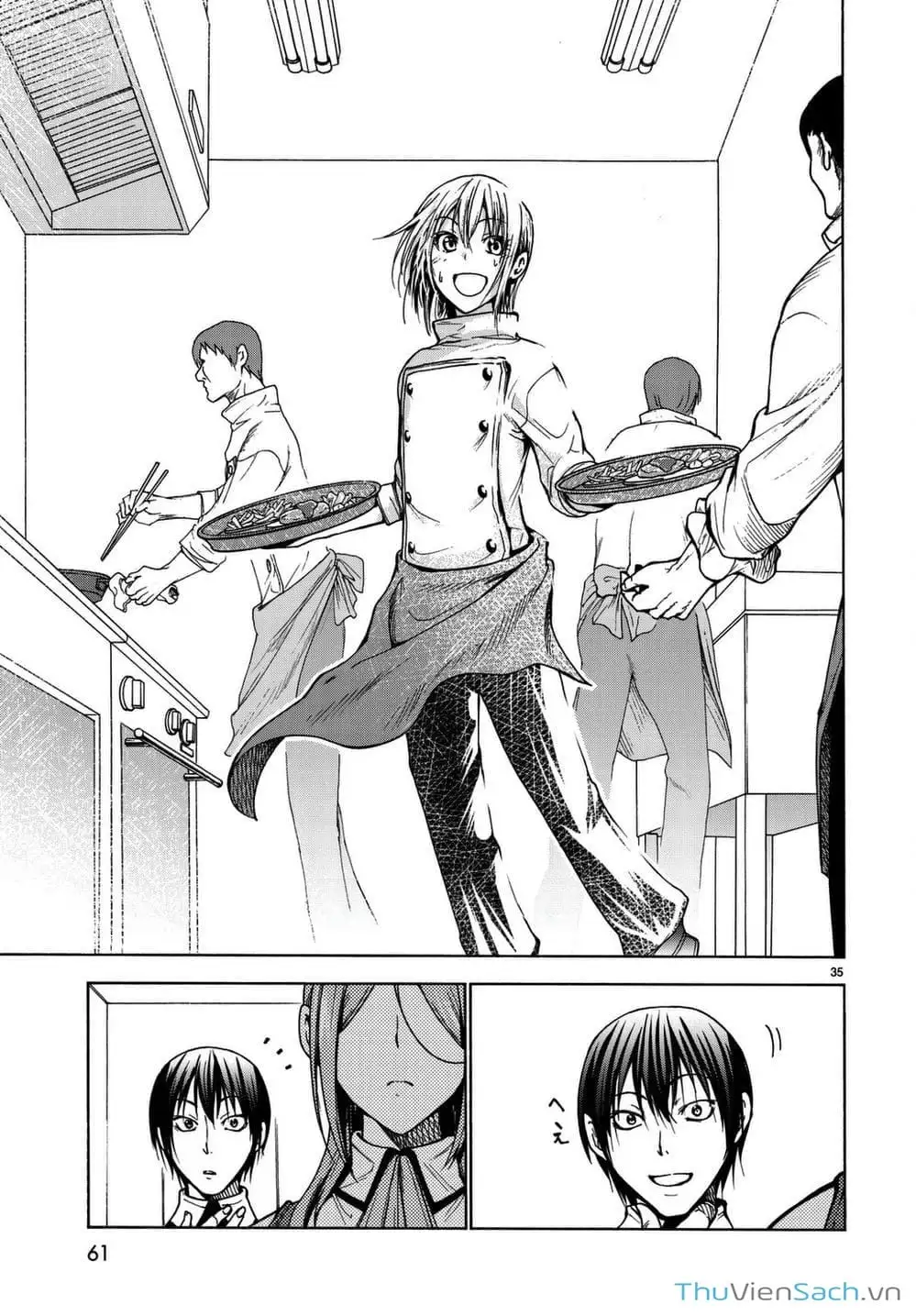 Truyện Tranh Cô Gái Thích Lặn - Grand Blue trang 3