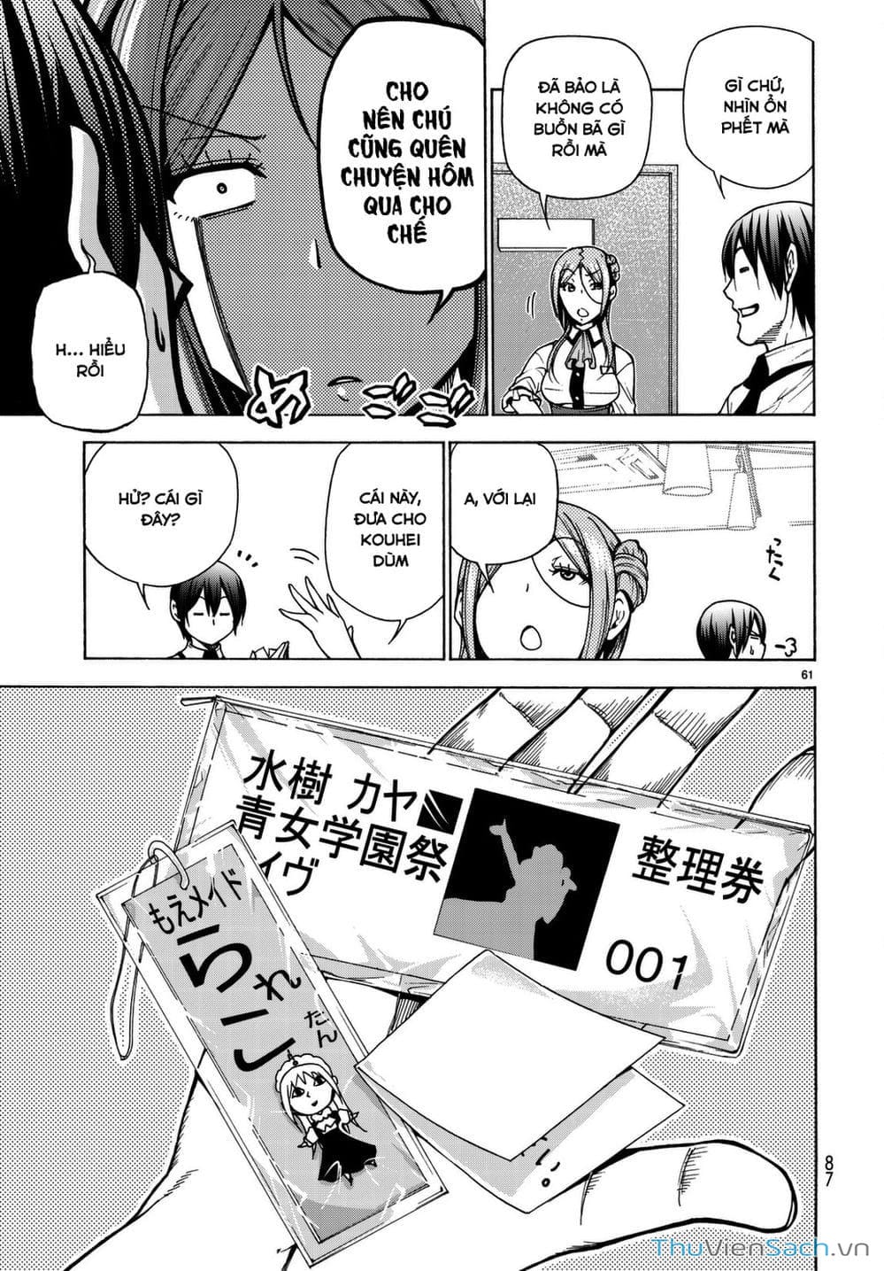 Truyện Tranh Cô Gái Thích Lặn - Grand Blue trang 3