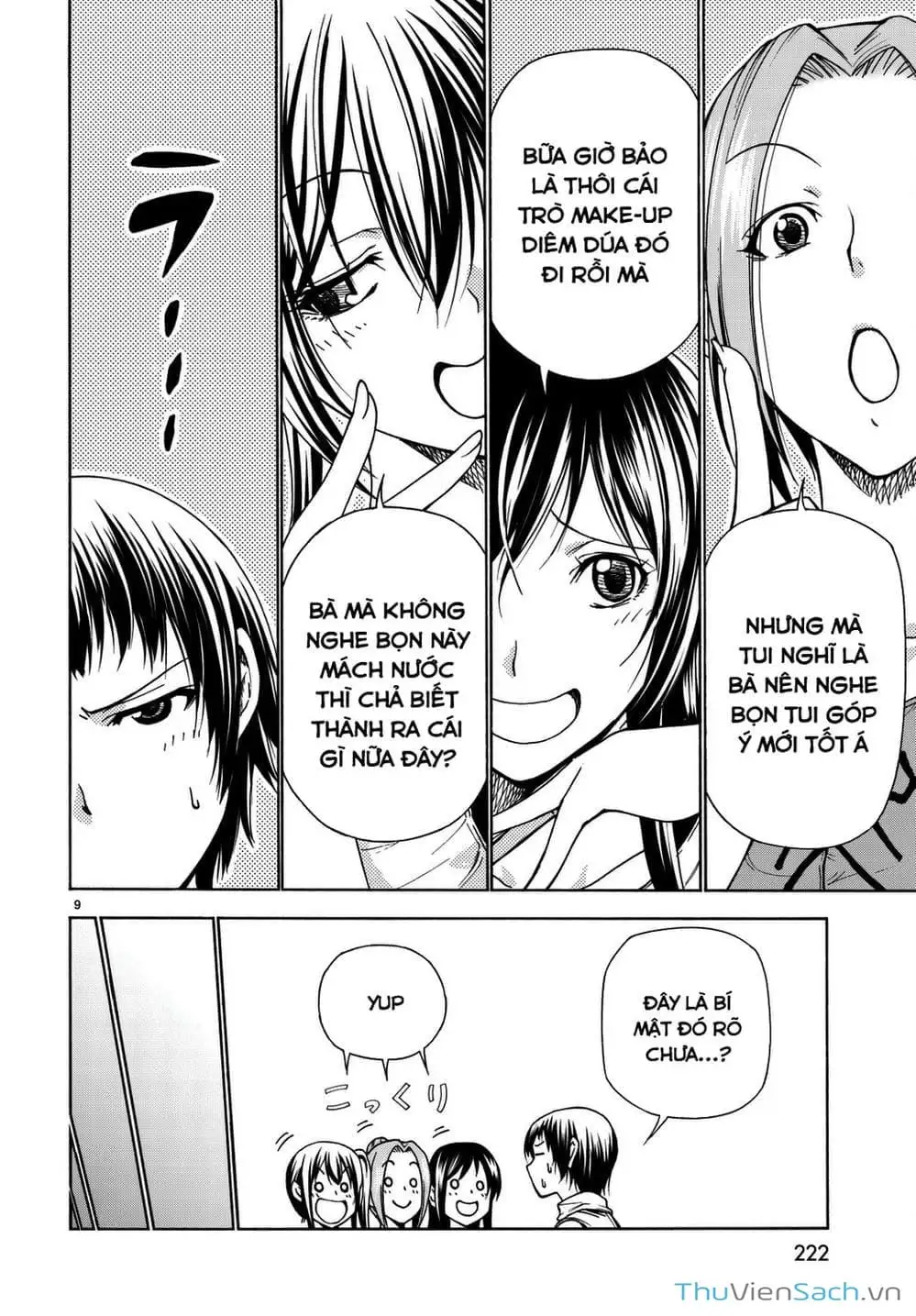 Truyện Tranh Cô Gái Thích Lặn - Grand Blue trang 3