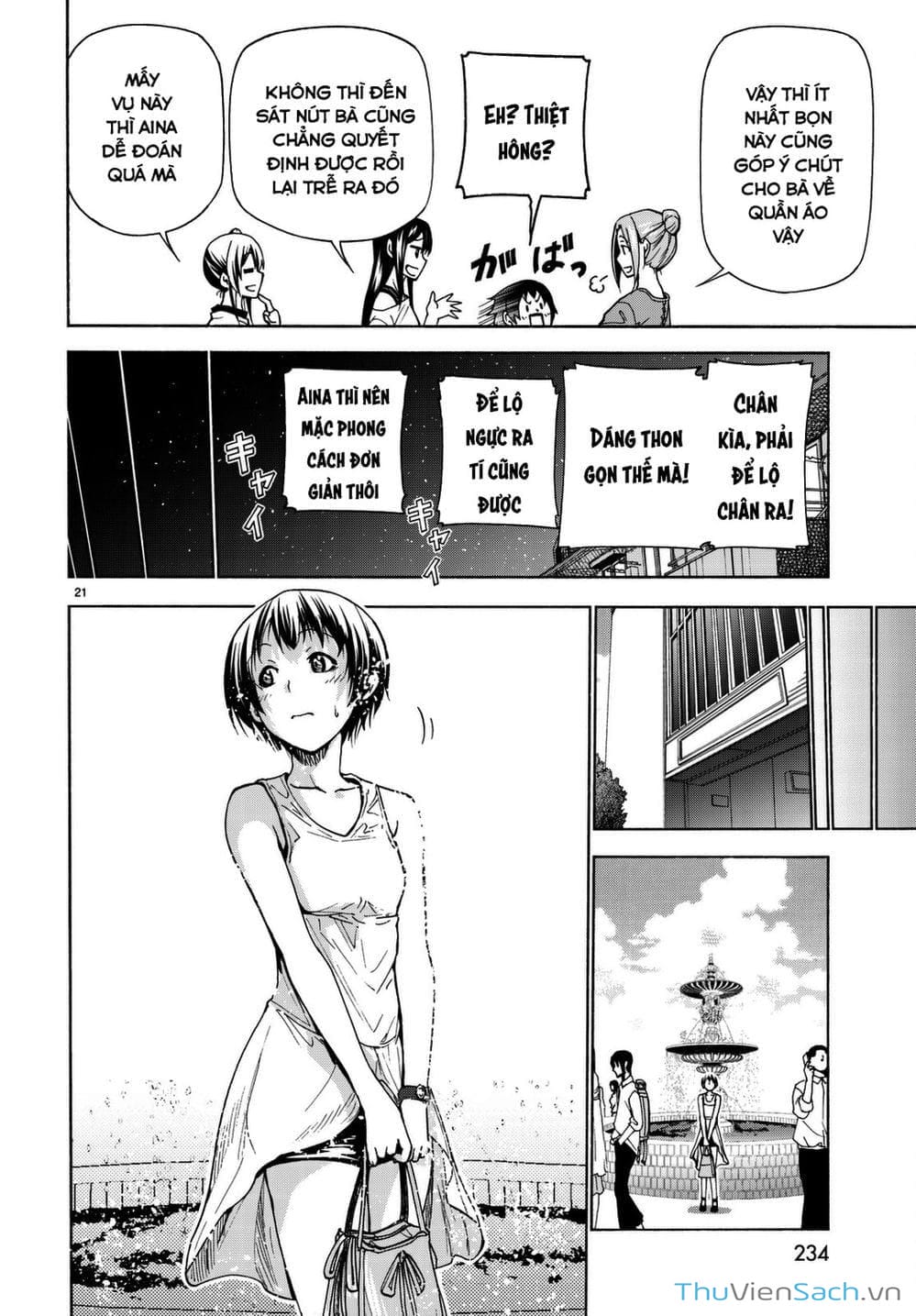 Truyện Tranh Cô Gái Thích Lặn - Grand Blue trang 3