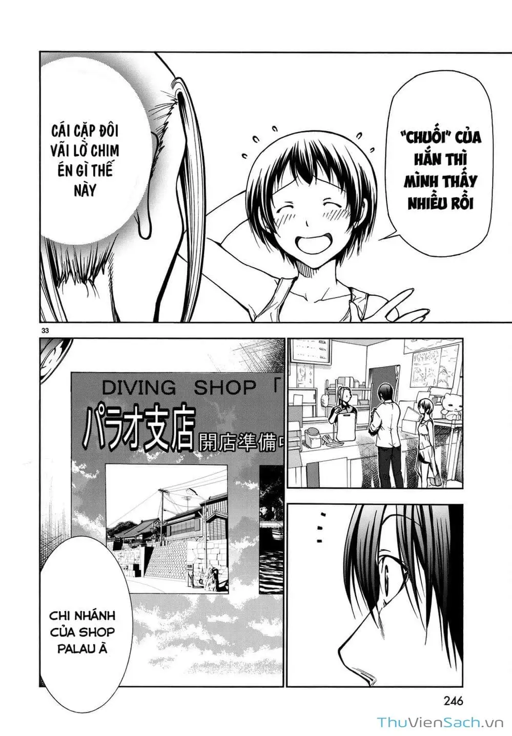 Truyện Tranh Cô Gái Thích Lặn - Grand Blue trang 3