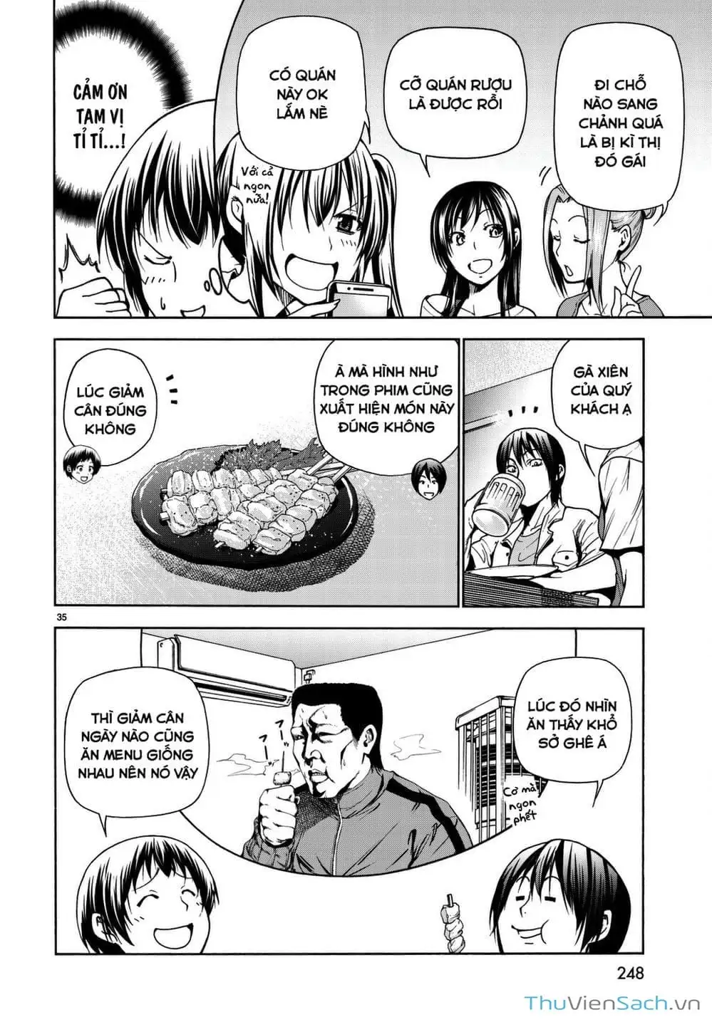 Truyện Tranh Cô Gái Thích Lặn - Grand Blue trang 3